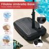 imageGiantex Offset Patio Umbrella Base  243 lbs Fillable Cantilever Umbrella Stand with Wheels Heavy Duty HDPE Sand Water Weighted Market Umbrella Base for Garden Poolside Yard Outdoor2250 Pounds