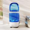 imageGiantex Portable Mini Washing Machine 55 lbs Capacity Small Compact Laundry Washer with Spin Tub amp Drain Hose Semiautomatic Washer Machine for Apartment Dorms RV Home BlueBlue