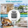 imageGiantex Portable Mini Washing Machine 55 lbs Capacity Small Compact Laundry Washer with Spin Tub amp Drain Hose Semiautomatic Washer Machine for Apartment Dorms RV Home BlueGrey