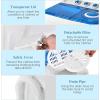 imageGiantex Portable Washing Machine 26lbs Washer and Spinner Combo18 lbs Washing 8 lbs Spinning Builtin Drain Pump wTimer Control Dorm Apartment Twin Tub Mini Laundry Washer Gray WhiteBlue  White