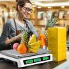 imageGiantex Price Computing Scale 66 lbs LCD Digital Commercial Food Meat Produce Weighing Scale in lb amp kg Stainless Steel Electronic Kitchen Scale for Farmers Market Retail Outlets Meat Shop