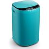imageGiantex Portable Washing Machine 77lbs Capacity AllinOne Washer Spinner Combo wDrain Pump 078 Cuft Laundry Washer w 10 Program 3 Water Level LED Display Compact for Apartment RVTurquoise  Black