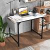 imageGiantex 16 FT Conference Table with Charging Station 6 PCS 32 x 24 Rectangular Meeting Room Desk with Storage Bag amp Hook Space Saving Seminar Table Modern Office Computer Desk for 8 PeopleWhite