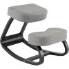 imageGiantex Ergonomic Kneeling Desk Chair Upright Posture Chair with Cushion amp Solid Wood Frame Natural Relief for Neck or Back Pain Wooden Knee Chair for Home Office 11