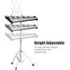 imageGiantex Percussion Glockenspiel Bell Kit 30 Notes with Carry Case Practice Pad Adjustable Height Stand Bell Mallets Wooden Sticks Music Stand Xylophone Percussion Instrument SetBirch Wood  Aluminum