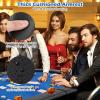 imageGiantex 82 x 42 Poker Table Top 10 Player Oval TripleFold Blackjack Poker Card Table Topper wCarrying Bag Cup Holders Portable Foldable Texas Holdem Poker Mat Layout for Casino Board GameBlue