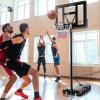 imageGiantex Portable Basketball Hoop Outdoor 42510ft Height Adjustable Basketball Goal System w 435 Shatterproof Backboard Fillable Base Indoor Basketball Hoop for KidsAdultsBackyardDriveway
