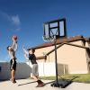 imageGiantex Portable Basketball Hoop Outdoor 42510ft Height Adjustable Basketball Goal System w 435 Shatterproof Backboard Fillable Base Indoor Basketball Hoop for KidsAdultsBackyardDriveway