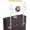 imageGiantex Wall Door Mounted Jewelry Cabinet with Full Length Mirror Lockable Over Door Jewelry Armoire with LED Lights 475 Large Jewelry Storage Organizer with 6 Drawers EspressoEspresso