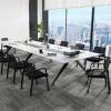 imageGiantex 2Pack Waiting Room Chair Set Rolling Office Desk Chairs with PU Wheels Armrests Stackable Guest Chair for Office School LobbyReception Conference BlackBlack