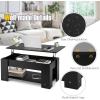 imageGiantex Lift Top Coffee Table Modern Cocktail Table wHidden Compartment amp Open Storage Shelf Flip Top Center Table Wooden Pull up Coffee Table for Living Room Reception Room Office Black