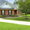 imageGiantex 2Panel Garden Picket Fence 80W x 375H Outdoor Decorative Vinyl Fence with 12 Ground Stakes Flexible Privacy Barrier for Yard Patio Pool Lawn White 2 Panels  160 Total LengthBlack