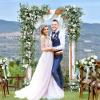 imageGiantex 75FT Wood Garden Arbor Trellis Wooden Wedding Arch for Ceremony Party Outdoor Archway Pergola for Climbing Plants Pathway Yard Garden Decor Easy Assembly Honey Brown 63W x 90HHoney Brown