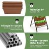 imageGiantex Vertical Raised Garden Bed on Wheels 5Tier Elevated Planter Boxes Garden Beds with Drain Hole Freestanding 5 Containers for Herb Vegetables Flowers Growing Indoor Outdoor Patio Balcony2