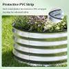 imageGiantex 2 Pack 4 x 2 x 2 FT Galvanized Raised Garden Bed Rectangular Metal Planter Box with OpenEnded Base for Sapling Vegetable Flower Fruit Outdoor Plant Container Kit for Patio amp Lawn Sliver1