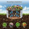 imageGiantex 2 Pack 4 x 2 x 2 FT Galvanized Raised Garden Bed Rectangular Metal Planter Box with OpenEnded Base for Sapling Vegetable Flower Fruit Outdoor Plant Container Kit for Patio amp Lawn Sliver1