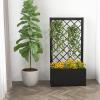 imageGiantex 2 Pack Metal Raised Garden Bed with Trellis 36 x 16 x 77 Galvanized Planter Box wDrainage Holes for Climbing Plants Vegetables Flowers Outdoor Privacy Screen for Patio Backyard Balcony1
