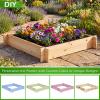 imageGiantex 3Tier Raised Garden Bed Tiered Planter Box wOpenEnded Base Fir Wood Elevated Raised Beds for Gardening Vegetable Flower Herb Fruit Perfect for Patio Lawn Backyard40lx 40wx 65h