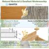 imageGiantex Acacia Wood Raised Garden Bed 44x23x16 Rectangular Planter Box wBlack Liner for Growing Vegetable Flower Herb Fruit Easy Assembly Outdoor Planting Bed for Backyard Garden LawnOrange