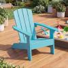 imageGiantex Kids Adirondack Chair AllWeather HIPS Childrens Outdoor Chair wErgonomic Design Toddler Lawn Chairs for Age 38 Kids Beach Chair for Garden Patio Backyard 1TurquoiseTurquoise