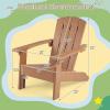 imageGiantex Kids Adirondack Chair AllWeather HIPS Childrens Outdoor Chair wErgonomic Design Toddler Lawn Chairs for Age 38 Kids Beach Chair for Garden Patio Backyard 1TurquoiseTeak