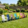 imageGiantex Kids Adirondack Chair AllWeather HIPS Childrens Outdoor Chair wErgonomic Design Toddler Lawn Chairs for Age 38 Kids Beach Chair for Garden Patio Backyard 1TurquoiseTurquoise