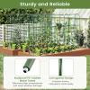 imageGiantex Raised Garden Bed with Legs amp Trellis for Climbing Plants SelfWatering Planter Box wWater Level Gauge for Vine Flower Herb Vegetable 295x135x76295x135x76