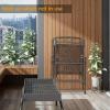 imageGiantex Set of 4 Patio Folding Sling Chairs Steel Camping Deck Garden Pool Backyard Chairs