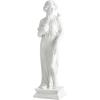 imageGiantex St Francis Garden Statue with Bird Feeder 245 Outdoor Saint Francis Statue with Animals WeatherResistant Magnesium Oxide Religious Sculpture for Garden Patio Prayer Catholic Yard DecorGreek Goddess  with Bird