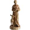 imageGiantex St Francis Garden Statue with Bird Feeder 245 Outdoor Saint Francis Statue with Animals WeatherResistant Magnesium Oxide Religious Sculpture for Garden Patio Prayer Catholic Yard DecorSaint Francis  with Animals