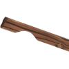 imageGiantex Wood Wagon Flower Planter Pot Stand WWheels Home Garden Outdoor DecorBrown