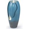 imageGiantex 32 Outdoor Jar Water Fountain with LED Lights Vintage Blue Cracked Jar Design Cascading Waterfall with Adjustable Pump Resin Patio Water Feature for Garden Balcony Porch Indoor Decor