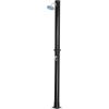 imageGiantex 72Ft 55 Gallon 2Section Solar Heated Outdoor Shower Temperature and Pressure Adjustment Easy Installation Pool Shower for Backyard Garden Beach SpaBlack