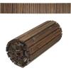 imageGiantex Garden Pathway Roll Up  12ft Wood Walkway 22 inch Width No Assembly Required Outdoor Decorative Boardwalk Sidewalk Flooring Pavers for Lawns Backyard Patio Wedding Carbonized BrownCarbonized Brown
