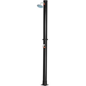 imageGiantex 72Ft 55 Gallon 2Section Solar Heated Outdoor Shower Temperature and Pressure Adjustment Easy Installation Pool Shower for Backyard Garden Beach SpaBlack