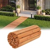 image:imageGiantex 12 FT Wooden Garden Pathway 215 W Roll Out Hardwood Walkway with NonSlip Surface Tools Free Assembly Outdoor Rustic Decorative Boardwalk Flooring Pavers for Backyard Carbonized BrownGolden Teak