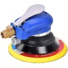 image:imageGiantex Pneumatic Sander Air Palm Random Orbital Sander Dual Action Pneumatic Polisher Suitable for Parts Such as Car Body Furniture etc Speed Adjustable Grinding Sanding with Pad 6 inch