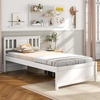 image:imageGiantex Wood Queen Size Bed Frame with Headboard Farmhouse Solid Platform Bed wWooden Slat Support Mattress Foundation UnderBed Storage No Box Spring Needed WalnutWhite
