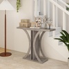 image:imageGiantex 40 Narrow Console Table TShaped Entryway Table with Open Storage Shelve Industrial Sofa Table Behind Couch Modern Foyer Table Accent Table for Living Room EntranceHallwayRustic BrownGrey