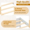 image:imageGiantex Full Size Bed Frame with 2 Storage Drawers Solid Wood Platform Bed with Slats Support Heavy Duty Daybed with Storage No Box Spring Needed Full Bed Frames for Teens Adults WhiteWhite