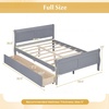 image:imageGiantex Twin Bed with 2 Storage Drawers Wood Platform Bed with Headboard amp Footboard Wooden Slats Support Mattress Foundation Twin Bed Frames for Kids Teens Adults No Box Spring Needed GreyGrey