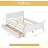 image:imageGiantex Twin Bed with 2 Storage Drawers Wood Platform Bed with Headboard amp Footboard Wooden Slats Support Mattress Foundation Twin Bed Frames for Kids Teens Adults No Box Spring Needed GreyWhite
