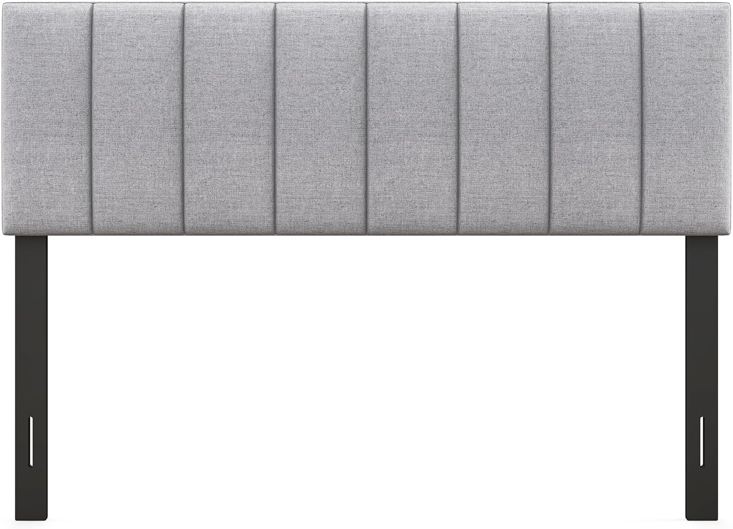 image:imageGiantex Headboard with Charging Station QueenFull Size Tufted Upholstered Head Board w2 AC Outlets USB amp TypeC Ports Rubber Wood Legs Width Adjustable Modern Bed Headboard Only GreyGray
