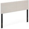 image:imageGiantex Headboard with Charging Station QueenFull Size Tufted Upholstered Head Board w2 AC Outlets USB amp TypeC Ports Rubber Wood Legs Width Adjustable Modern Bed Headboard Only GreyBeige
