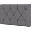image:imageGiantex Upholstered Headboard for FullQueenKing Size Bed Wall Mounted Headboard Only Modern Button Tufted Headboards for Dorm Bedroom Attachment Device Included 2 Pack GrayGray