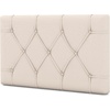 image:imageGiantex Upholstered Headboard for FullQueenKing Size Bed Wall Mounted Headboard Only Modern Button Tufted Headboards for Dorm Bedroom Attachment Device Included 2 Pack GrayBeige