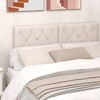 image:imageGiantex Upholstered Headboard for FullQueenKing Size Bed Wall Mounted Headboard Only Modern Button Tufted Headboards for Dorm Bedroom Attachment Device Included 2 Pack GrayBeige