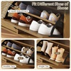 image:imageGiantex Rattan Shoe Storage Bench with 2 Flip Drawers 40 W Entryway Bench with Storage Adjustable Shelves Wooden Shoe Cabinet for Entry Way Hallway Foyer Living Room
