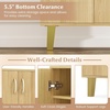 image:imageGiantex Shoe Cabinet with Doors 6Tier 20 Pair Wooden Shoe Rack Organizer Cabinet with Removable Shelves 48 Tall Modern Shoe Storage Cabinet for Entryway Closet Hallway Living Room