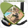 image:imageGiantex 2 PCS Zero Gravity Chair Patio Chaise Lounge Chairs Outdoor Yard Pool Recliner Folding Lounge Chair with Cup Holder BeigeGreen
